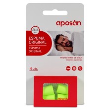 Tapones Oídos Espuma Original Aposan 4 Unidades Talla m/l