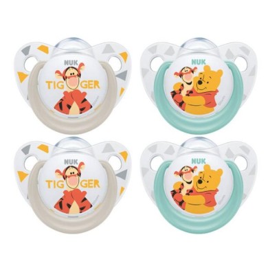 CHUPETE SILICONA NUK DISNEY 0-6 MESES  2 UNIDADES