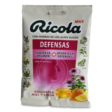 Ricola Max Caramelos 1 Bolsa 70 g Sabor Equinácea Miel y Limón