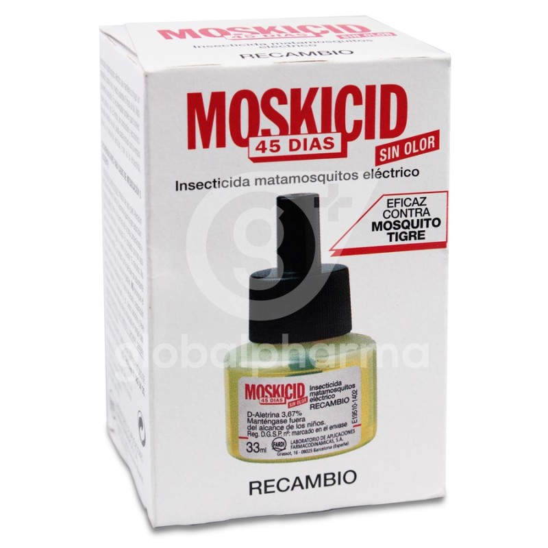 Moskicid 45 Días Insecticida Matamosquitos Plaguicida Recambio