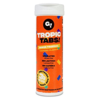 Tropic Tabs 12 Tabletas Masticables Sabor Tropical
