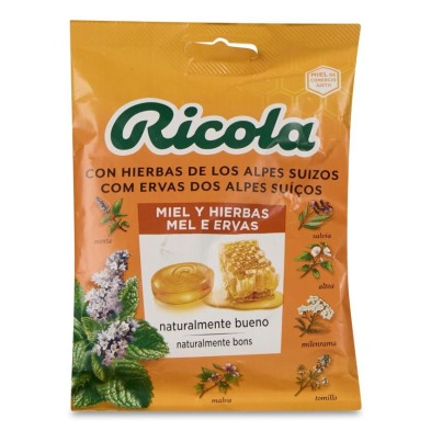 Ricola Caramelos 1 Envase 70 g Sabor Miel y Hierbas
