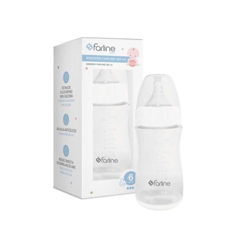 Farline Bebé Biberón 360ml Rap
