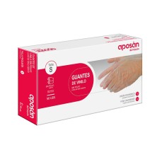 Aposán Guantes Vinilo Talla S 50 u