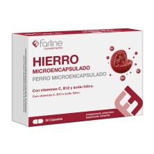 Farline Hierro Microencapsulado 30 Cápsulas