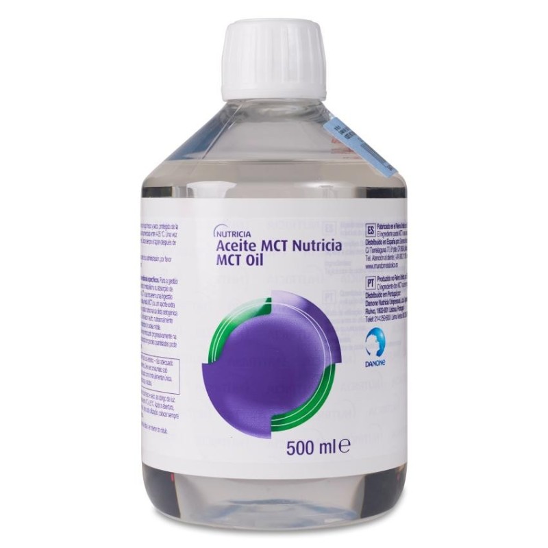Aceite Mct Nutricia 1 Botella 500 ml Sabor Neutro