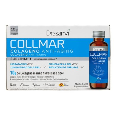 Collmar Colágeno Anti-aging Sublimlift Drasanvi 10 Viales Bebibles 50 ml Sabor Melocotón