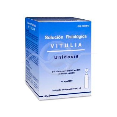 Vitulia Solución Fisiológica 30 Unidades Monodosis