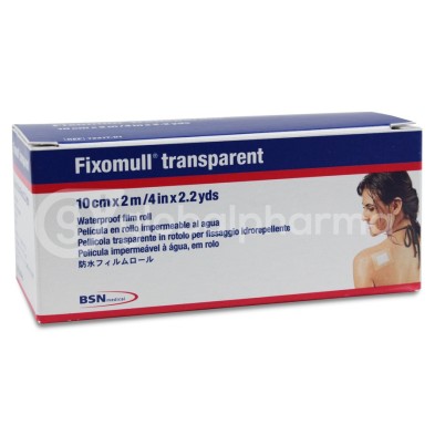Esparadrapo Hipoalergico Fixomull 1 Unidad 10 m x 2 cm Transparente
