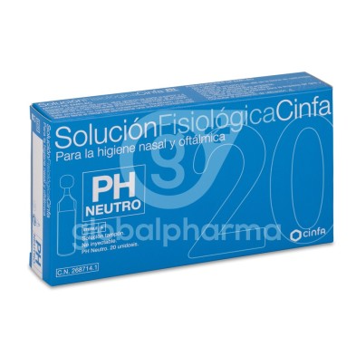 SV Solución Fisiológica 20 Unidades Monodosis 5 ml