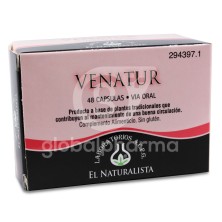 Venatur el Naturalista 48 Cápsulas