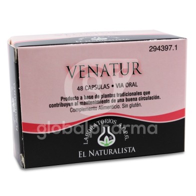 Venatur el Naturalista 48 Cápsulas