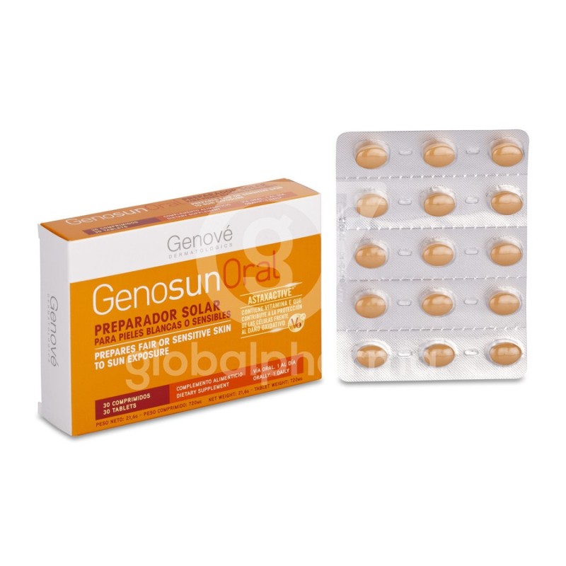 Genosun Oral 30 Comprimidos
