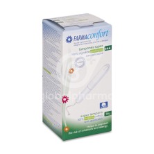 Tampones 100% Algodón Farmaconfort con Aplicador 14 Unidades Super