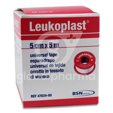 Esparadrapo Leukoplast 1 Unidad 5 m x 5 cm Color Carne