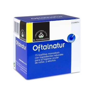 Oftalnatur 15 Toallitas Ocular