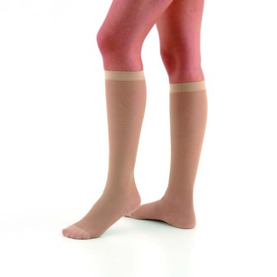 Media Corta (a-d) Comp Normal Varisan 1 Par Talla 4 Color Beige