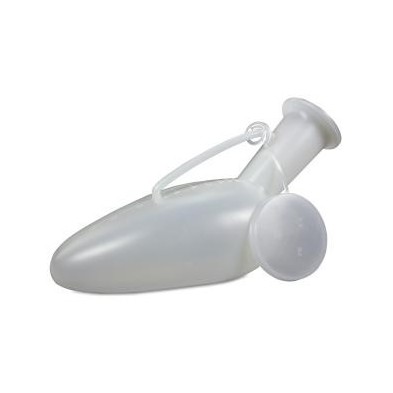 Orinal Sabot Fleming Botella Masculina 1 Unidad con Tapa y Asa