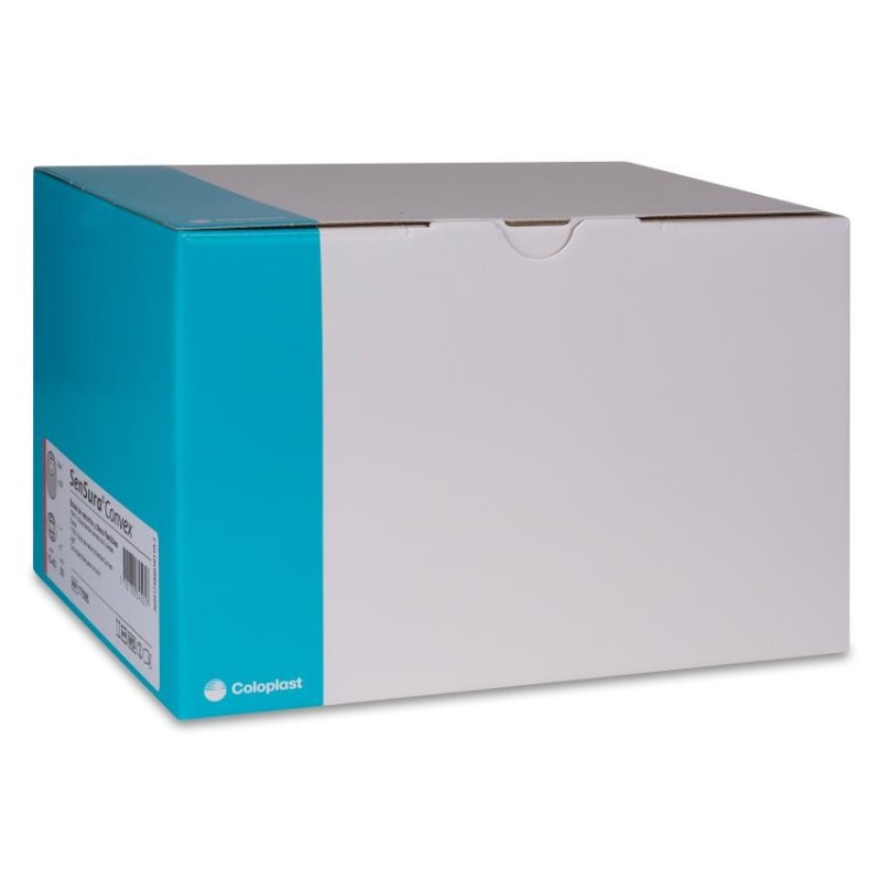 Bolsas de Colostomía de Sistema Doble con Acoplamiento Adh Sensura Flex Convex Light Maxi Opaca Rec 15 - 43 mm 30 + 7 Unidades