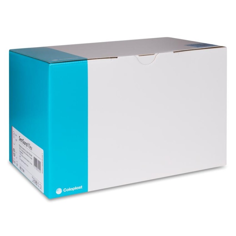 Bolsas de Colostomía de Sistema Doble con Acoplamiento Adh Sensura Flex Convex Light Maxi Transparente Rec 15 - 33 mm 30 + 7 Uni
