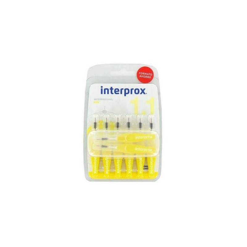 CEPILLO DENTAL INTERPROXIMAL INTERPROX MINI PACK AHORRO 14 UDS