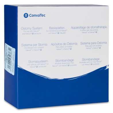 Apósitos Bolsas Ostomia Natura Stomahesive con Aro 5 Unidades 10 x 10 cm Aro 57 mm