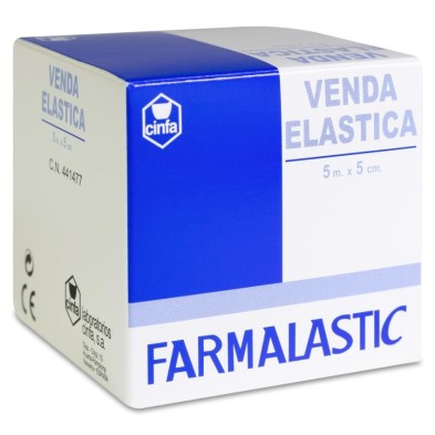 Venda Elastica Farmalastic 1 Unidad 5 x 5