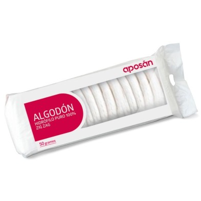 Algodón Zig-zag Puro Aposan 1 Paquete 50 g