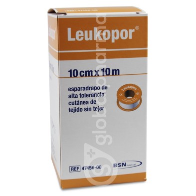 Esparadrapo Hipoalergico Leukopor Papel 1 Unidad 10 m x 10 cm