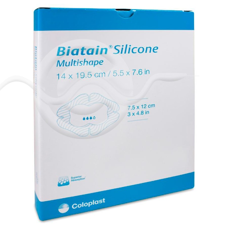 Apósito Estéril Biatain Silicone Multishape 3 Unidades