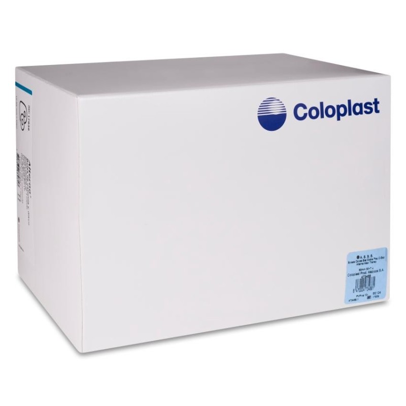 Bolsas de Colostomía de Sistema Doble con Placa y Cierre Especial Sensura Click 3p Maxi Transparente 60 mm 30 + 7 Unidades