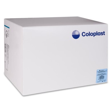Bolsas de Colostomía de Sistema Doble con Placa y Cierre Especial Sensura Click 3p Convex Maxi Transparente 40 mm 30 + 7 Unidade