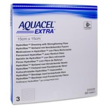 Apósito Estéril Aquacel Extra 3 Unidades 15 x 15 cm