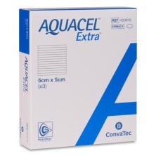 Apósito Estéril Aquacel Extra 3 Unidades 5 x 5 cm