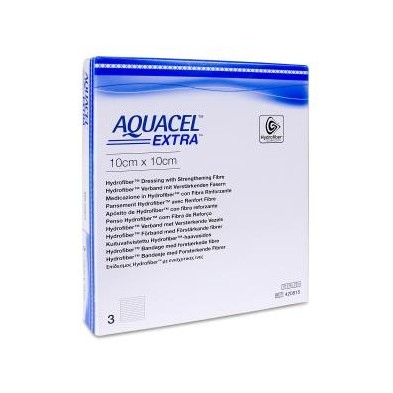 Apósito Estéril Aquacel Extra 3 Unidades 10 x 10 cm