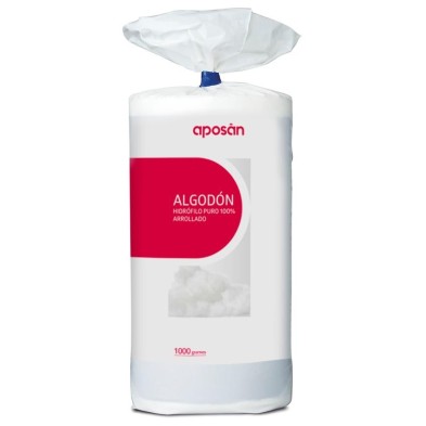 Algodón Arrollado Puro Aposan 1 Paquete 1000 g