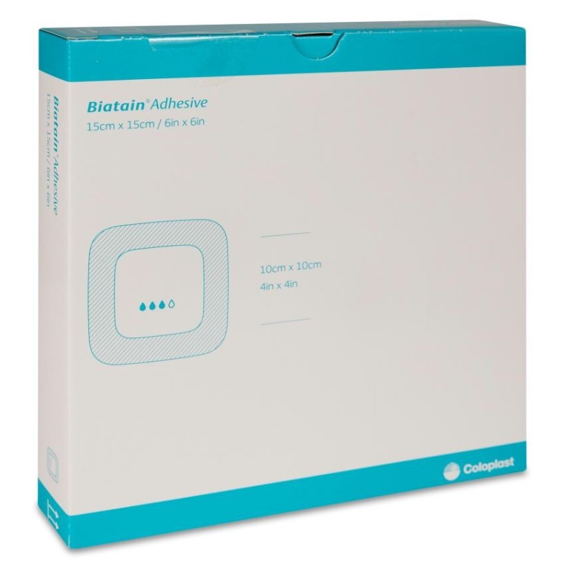 Apósito Estéril Biatain Adhesive 3 Unidades 15 x 15 cm