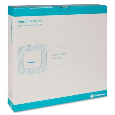 Apósito Estéril Biatain Adhesive 3 Unidades 15 x 15 cm