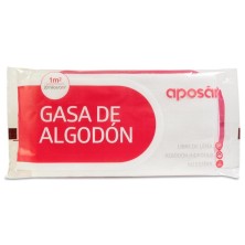 Gasa Algodón Hidrofilo No Estéril Aposan 1 Unidad 1 m2