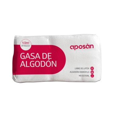 Gasa Algodón Hidrofilo No Estéril Aposan 1 Unidad 0,50 m2