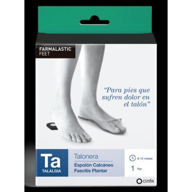 Talonera Farmalastic Feet Talla Pequeña 2 Unidades