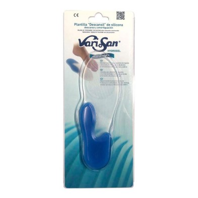 Plantillas Silicona Hydrogel Varisan Descansil 1 Par Talla Mediana