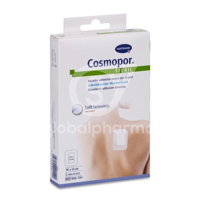 Cosmopor Steril Apósito Estéril 10 cm x 6 cm 5