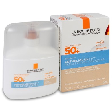 Anthelios Uvair SPF 50+ la Roche Posay 1 Envase 50 ml Color Light
