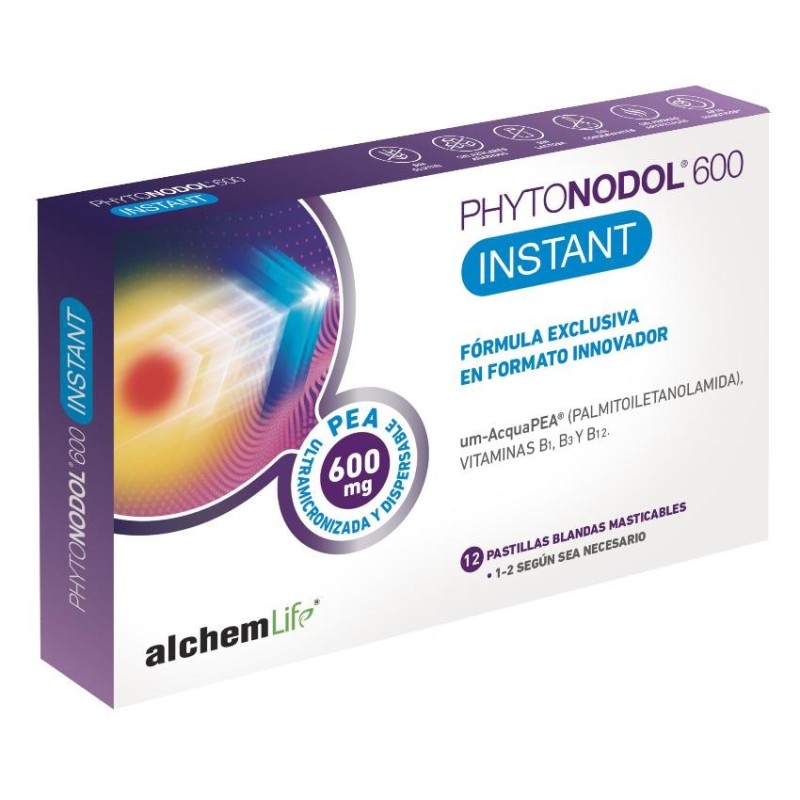 Phytonodol 600 Instant 10 Pastillas Blandas Masticables