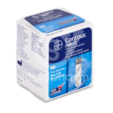 Tiras Reactivas Glucemia Contour Next 50 Unidades