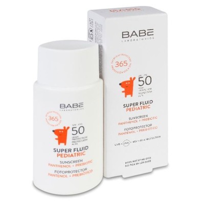 Babe Super Fluid Pediatric Fotoprotector SPF 50 1 Envase 50 ml