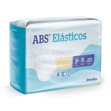 Absorbente Incontinencia Orina Noche Anatómico Abs Elasticos 80 Unidades Talla Pequeña