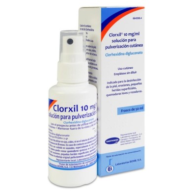 Clorxil 10 mg/ml Solución para Pulverización Cutánea 1 Frasco 50 ml