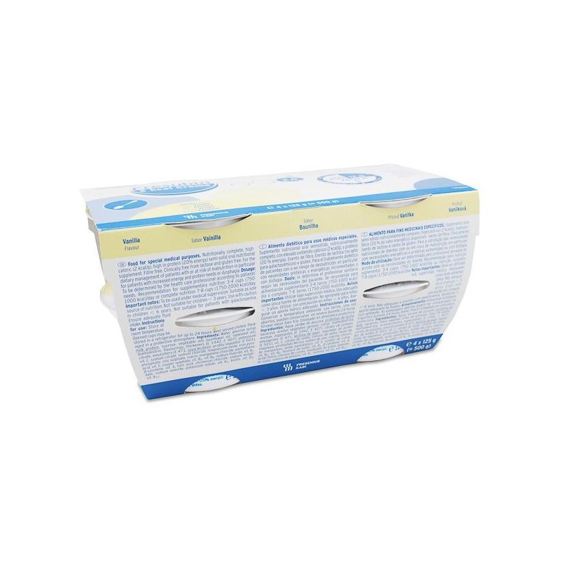 Fresubin Creme 2kcal 24 Tarrinas 125 g Sabor Vainilla